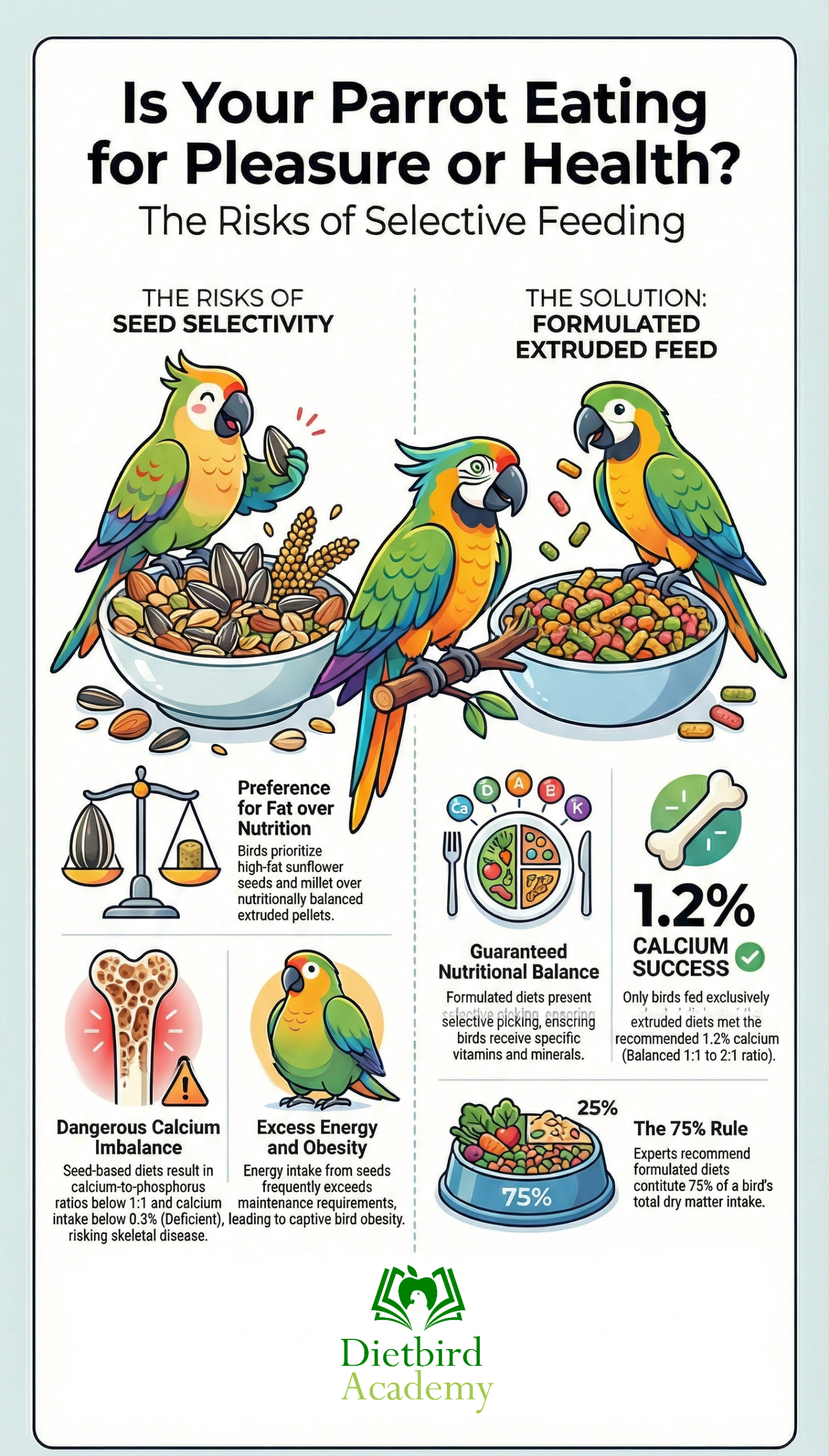2 – The risk of selective feeding.
